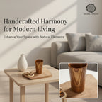 Handmade Japanese Wooden Cup - 250ml Natural Wood Tea & Coffee Mug