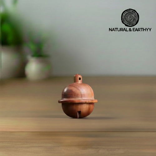 Handmade Wooden Aroma Diffuser Necklace | Essential Oil Pendant