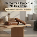 Vintage Walnut Wood Tissue Box – Minimalist Handcrafted Holder for Home & Office Decor