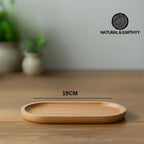 Oak Oval Serving Trays | Modern Minimalist Decor