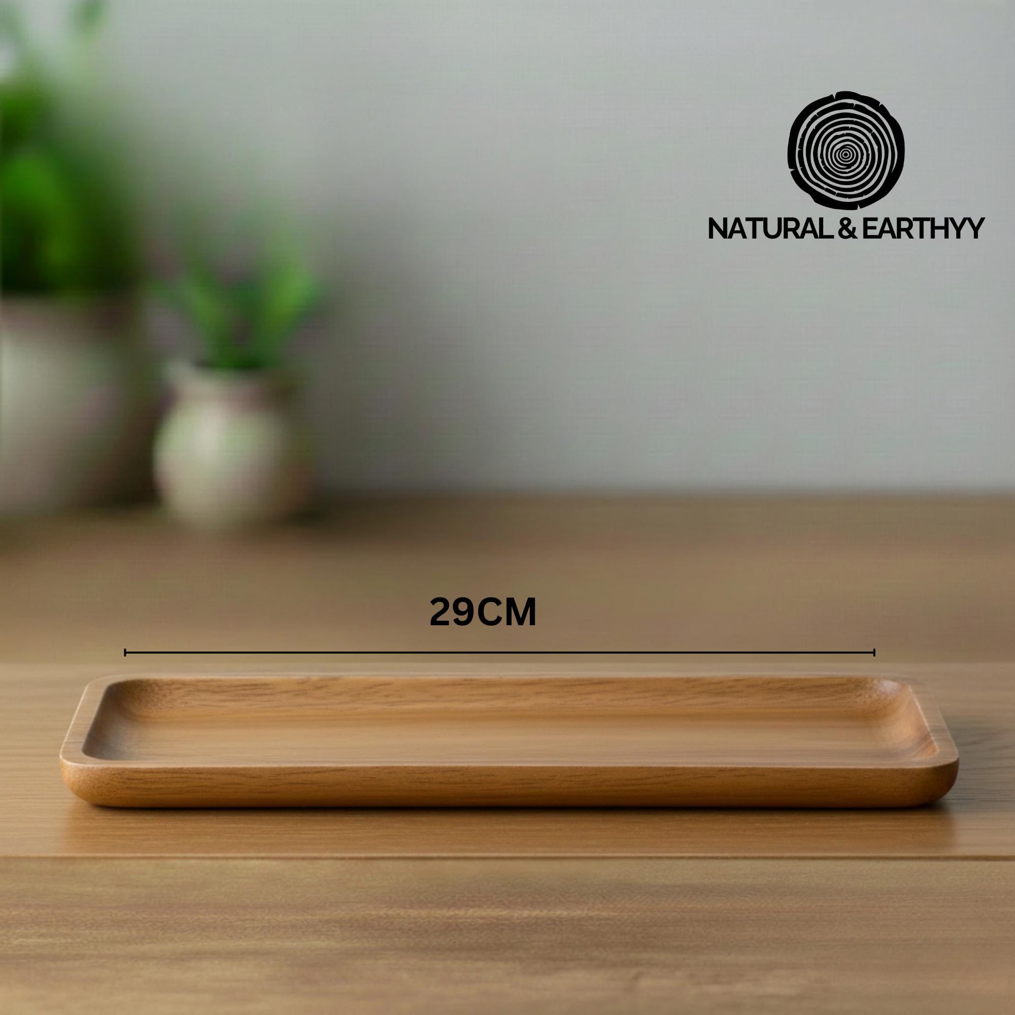 Oak Oval Serving Trays | Modern Minimalist Decor